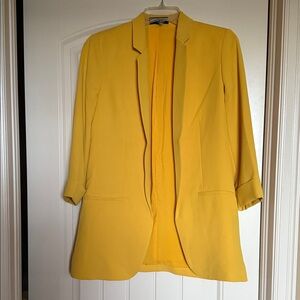 Express Yellow Women's Blazer